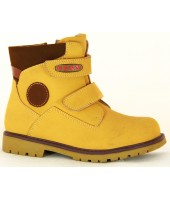 Ботинки детские Flois-kids, нат,кожа, цвет св.коричневый, р-р 25-30 FL-K0826 BTB 